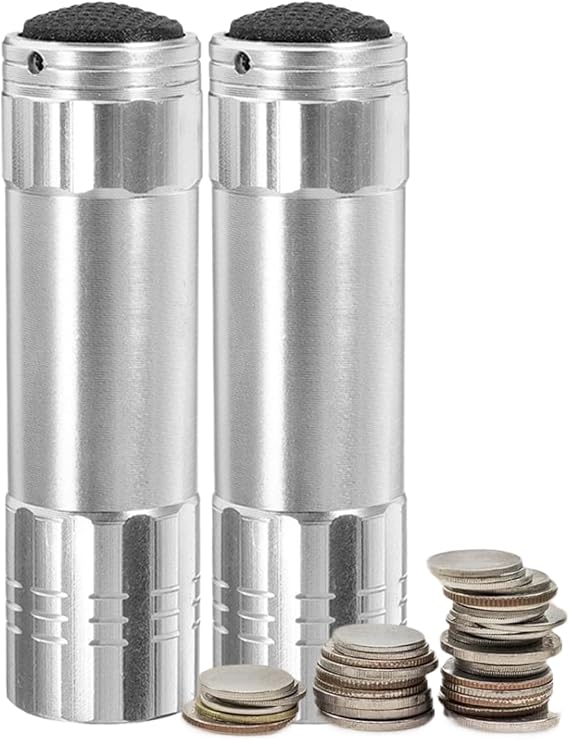 Disguised Safe 2 Pieces Flashlight Shape Secret Compartment for Cash