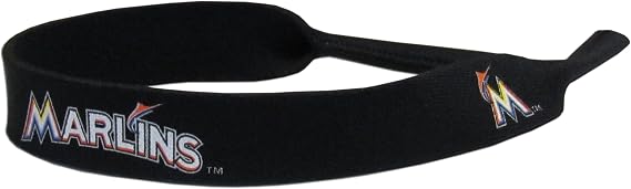 MLB Miami Marlins Neoprene Sunglass Strap