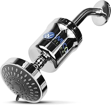 Aqualux Hydro Guard Dechlorinating Shower Filter with Shower Head (Chrome)