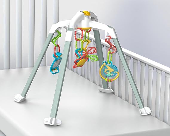 Baby Play Gym & Sensory Tummy Time Mat for Newborns