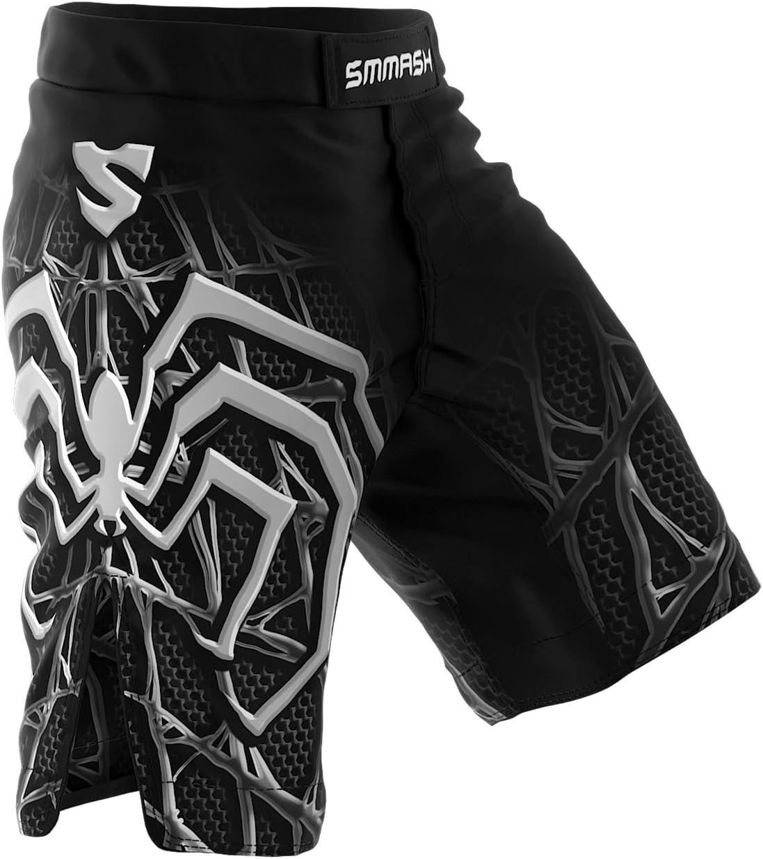 SMMASH MMA Shorts Herren Thaibox Muay Thai Hose Boxhose Sporthose Trainingsshorts Atmungsaktiv Kletterverschluss Abriebfest
