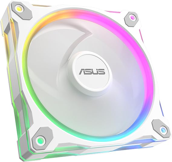 Asus Prime Mr120 Cooler Case Radiator Fan Argb 120mm White
