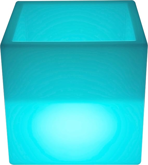 tickit Sensory Mood Play Cube | Sensory Table for Toddlers | Kid's Light Table with Raised Outer Rim to Keep Activities Contained | 20 Light Settings