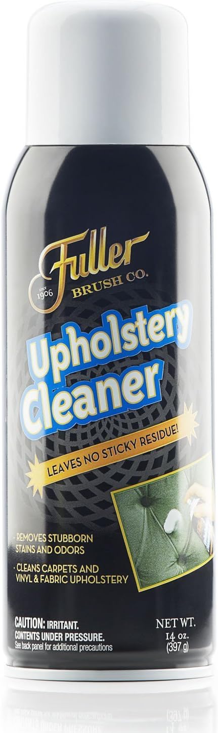 Fuller Brush Upholstery Cleaner Foaming Multi-Surface Spray for Fabric, Carpet, Vinyl & Car Seats Removes Stains & Odors Without Residue Restores & Refreshes 22 oz (Pack of 1)