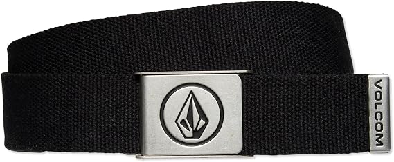 Volcom Circle Web Belt | Durable Webbed Strap Belt for Men