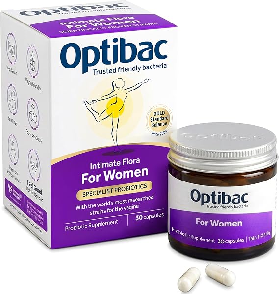 Probiotics for Women - 30 Capsules | Vaginal Probiotic with Lactobacillus rhamnosus GR-1 & Lactobacillus reuteri RC-14 | Supports Intimate Flora, pH Balance & Urinary Health