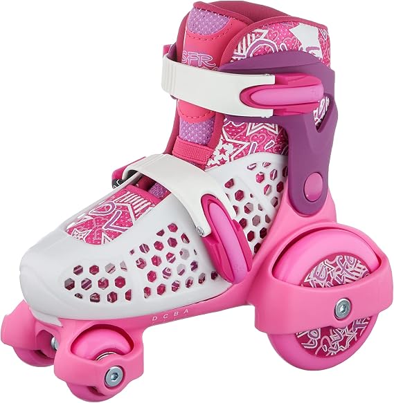 SFR Stomper Adjustable Skates, Unisex Kids, Pink, 23/27