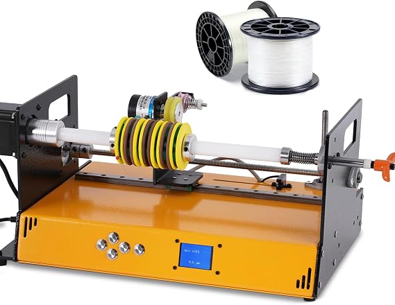 Automatic Winding Machine 900RPM Meter Winder Machine with Auto-Wire Alignment, Compatible with 18-46AWG Wire, Ideal for Fishing Lines, Silk Threads