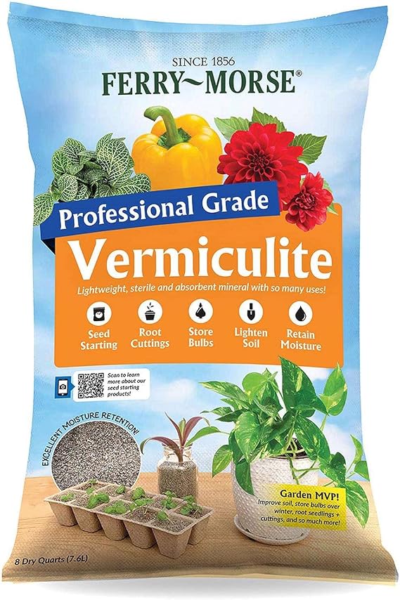 8QT Professional Grade Plantation Products Vermiculite