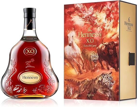 Hennessy X.O Cognac Chinese New Year Limited Edition 2023, Gift Box 70cl