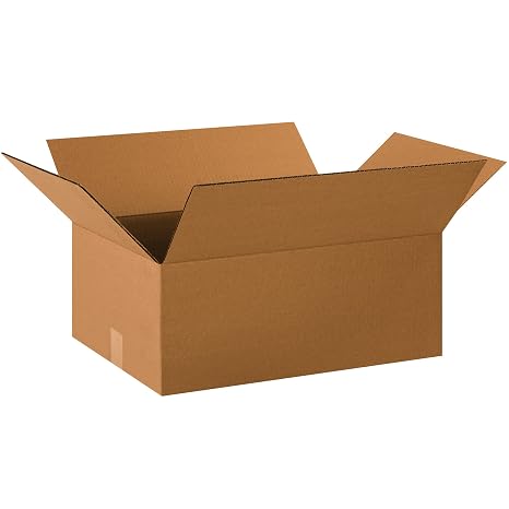 BOXES FAST 20 x 14 x 8 Corrugated Cardboard Boxes, Medium 20"L x 14"W x 8"H, Pack of 25 | Shipping, Packaging, Moving, Storage Box for Home or Business, Strong Wholesale Bulk Boxes