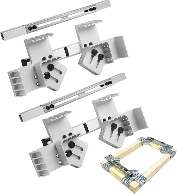 Framing Stud Layout Tool Set - Fits 12-16in and 16-24in Stud Spacing, Precision Framing Jig Tool for Woodworker, Building, Furniture DIY,Stud Spacer framing Tool 16 on Center,16 Stud framing Tools