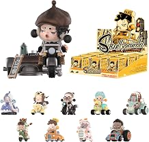POP MART SKULLPANDA Laid Back Tomorrow Blind Box Figures, Random Design Mystery Toys for Modern Home Decor, Collectible Toy Set for Desk Accessories