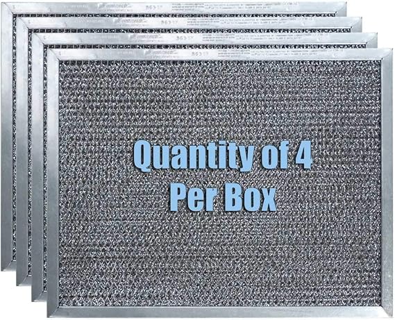 9631F Filter, 1/2 x 9 5/8 x 12 (Package of 4)