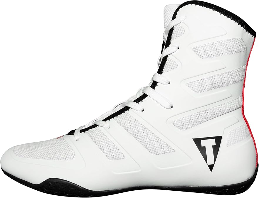 Title Boxing Total Balance Shoes (White/Black, US Footwear Size System, Adult, Men, Numeric, Medium, 9.5)