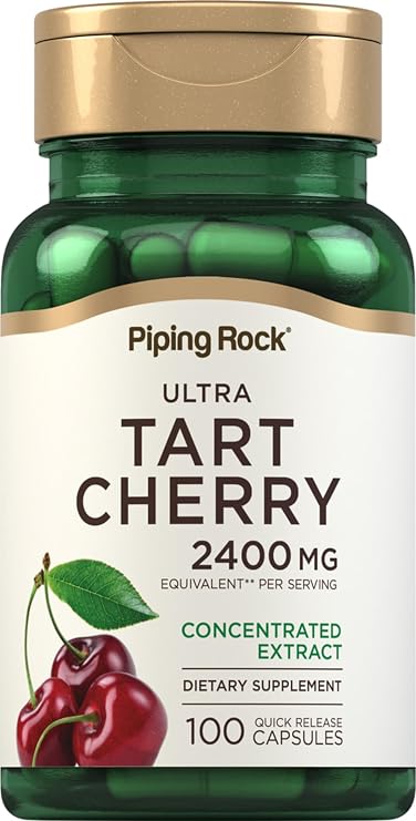 Piping Rock Tart Cherry Capsules | 100 Count | Concentrated Extract