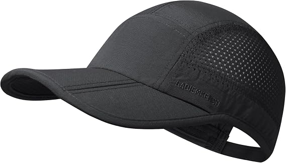 GADIEMKENSD Mens Folding Outdoor Hat Long Brim UPF 50+ Sun Protection