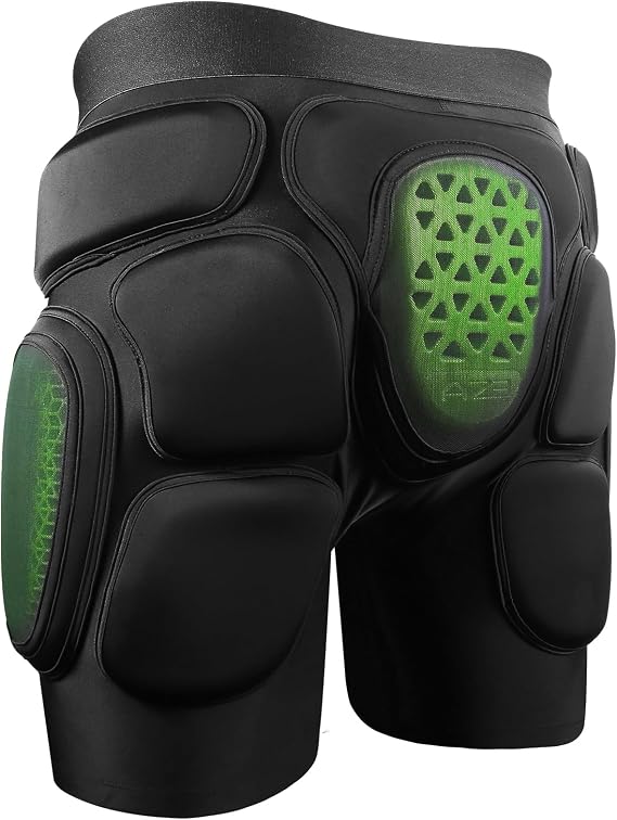 Cienfy Protective Padded Shorts Butt Pad for Snowboarding, Skating and Skiing, 3D Hip Protection Impact Gear for Hip, Butt and Tailbone