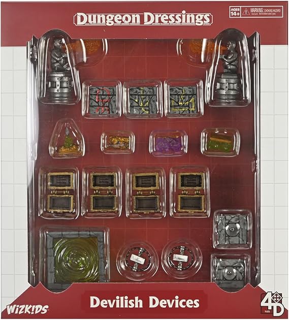 WarLock Tiles: Accessory 4D Settings Devilish Devices