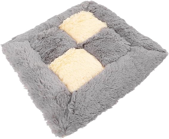 DECHOUS Plush Seat Cushion -Skid Base Multi-Functional Chair Pad for Office Car and Home Use Breathable Pressure Relief Design for Sitting Comfort