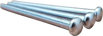 Hinge Outlet Hinge Pins for Doors, 3.5 inches, Polished Chrome, 3 Pack