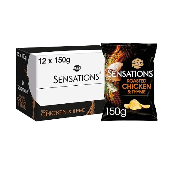 Unknown Sensations Roasted Chicken And Thyme 150 G (Pack Of 12)