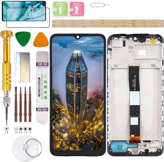 LCD Display Assembly for Xiaomi Redmi 10A 220233L2G / 9A M2006C3LG / 9C M2006C3MG / 9AT M2006C3LVG Screen Replacement kit