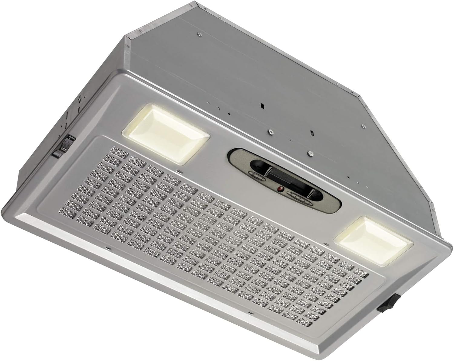 Broan Aluminum Power Pack Range Hood Insert, Exhaust Fan and Light Combo for Over Kitchen Stove, Silver, 6.0 Sones, 390 CFM