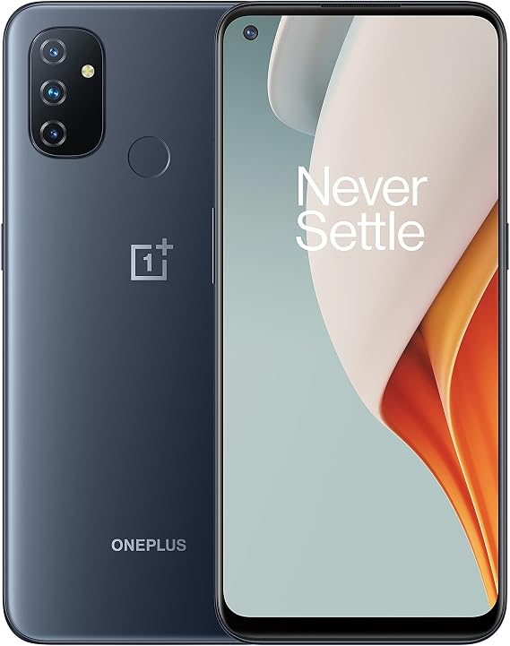 OnePlus Nord N100 Midnight Frost Smartphone Unlocked 4GB + 64GB US Version, Model BE2011