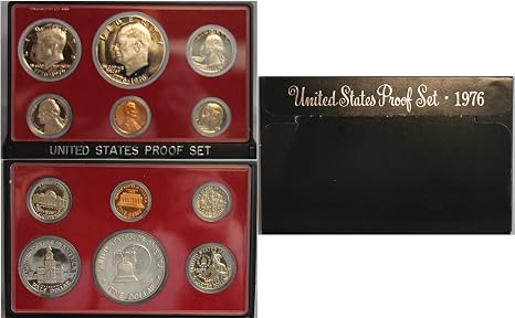 1976 U.S. Proof Set in Original Government Packaging | Protects numismatic value and prevents surface contamination; complements historical collections for collector review.