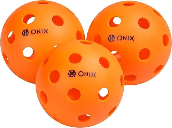 ONIX Recruit ReadytoPlay Indoor Pickleball Balls with Superior Welding Design Durable Construction, Consistent Bounce, and Ideal for Fun and Competitive Indoor Play