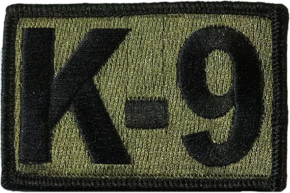 K-9 Tactical Patch 2"x3"