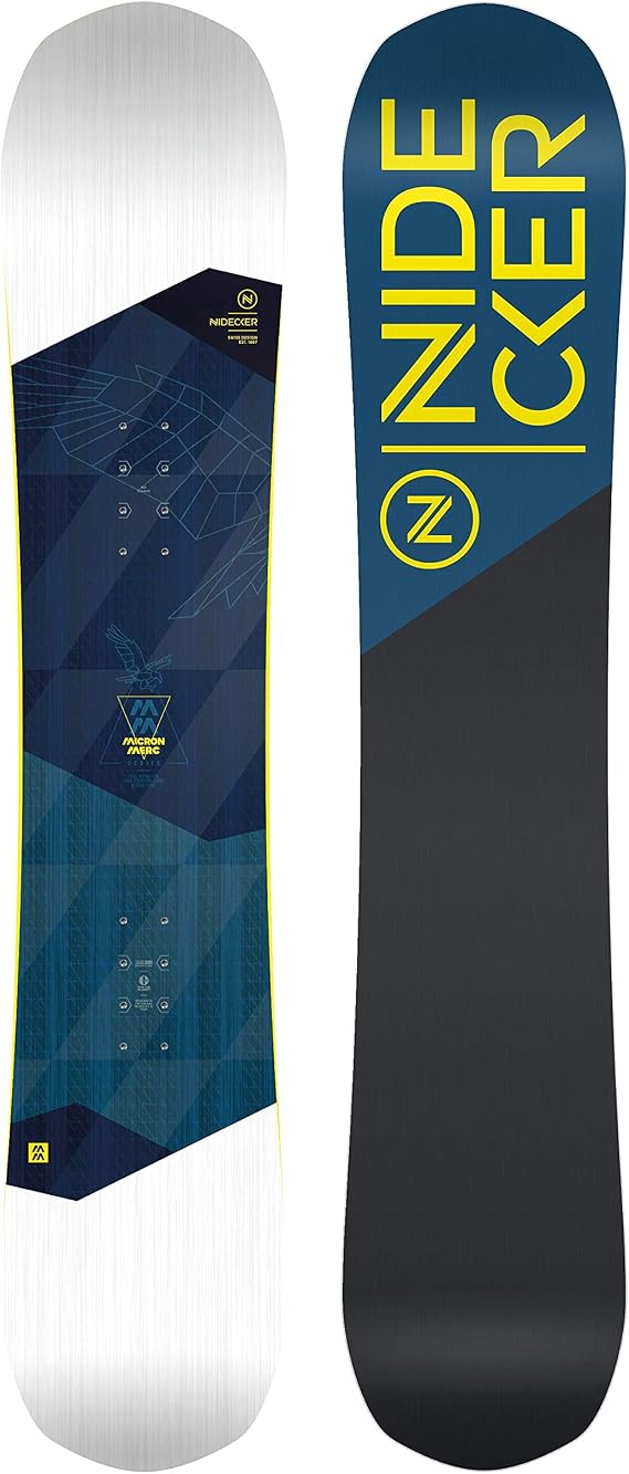 Nidecker Micron MERC, 2022, Unisex's Snowboard, Twin Tip, Beginner Riders