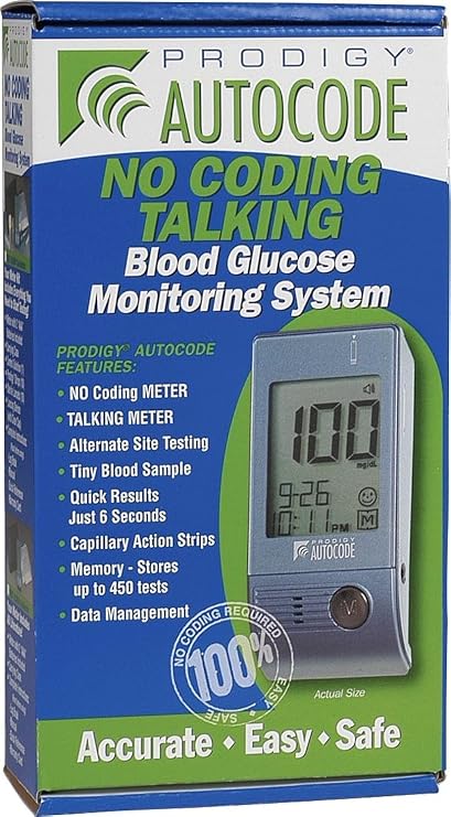 Prodigy AutoCode Talking Meter Kit, By Prodigy Diabetes Care