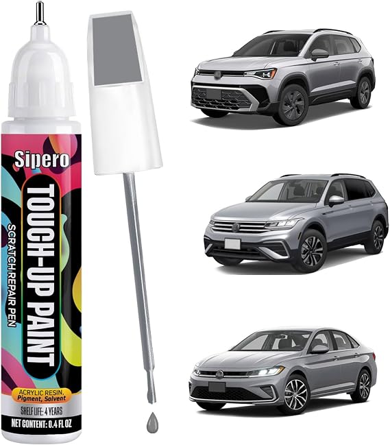 Pyrite Silver (LB7S/D5/K2) Touch Up Paint for VW Jetta Golf Atlas