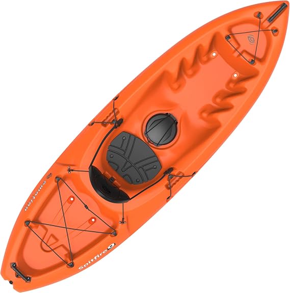 Emotion Spitfire Sit-On-Top Kayak, Orange, 9'