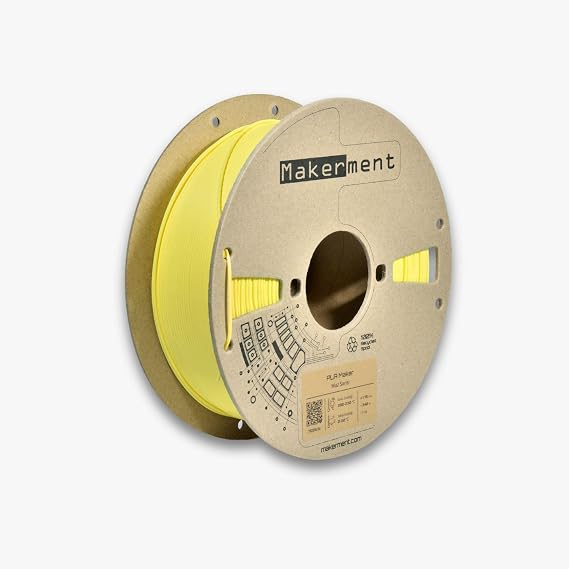 PLA Maker (Muz Sarısı), 1.75mm 1kg 3D Yazıcı PLA Filamenti