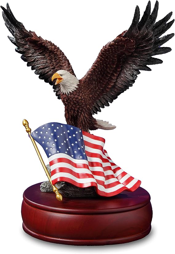 San Francisco Music Box American Eagle Musical Figurine