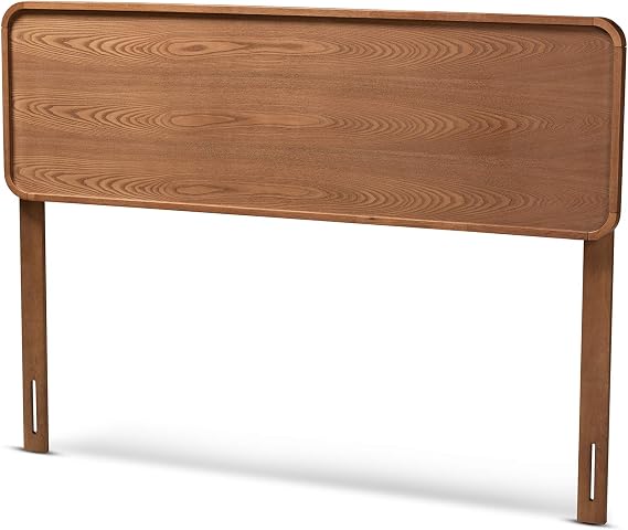 Baxton Studio Headboards, King, Ash Walnut
