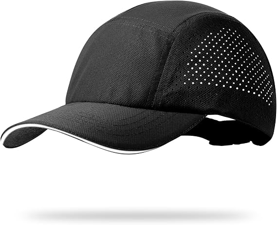 MEJORMEN Mens Quick Dry Mesh Baseball Cap Cooling Breathable Sports Hat Adjustable Lightweight Snapback Hat for Outdoor