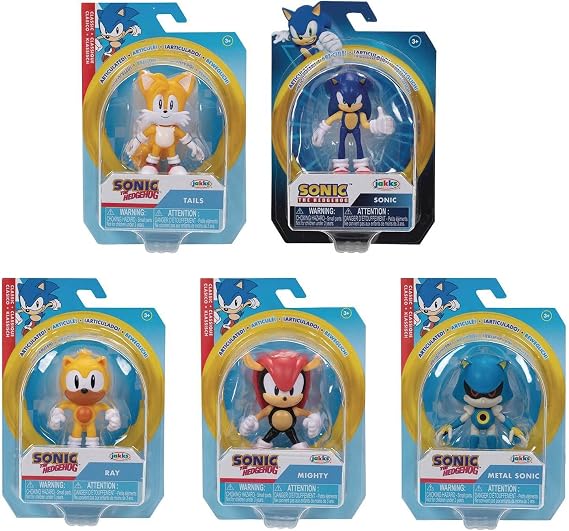 Jakks Pacific Sonic The Hedgehog 2-1/2 Action Figure Wave 9 Assortment (Net)