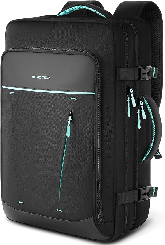 AUROTIER DJ Controller Bag for DDJ-FLX4/DDJ 200/DDJ 400/DDJ REV1, Padded DJ Backpack with Multi-pocket for 17 Inch Laptop, Cables, DJ Carrying Mixer Case with Adjustable Strap for DJ Equipment