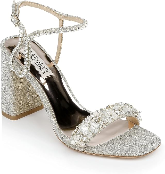 Badgley Mischka Women's Tanisha Block Heel Sandal