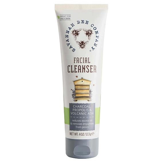 Savannah Bee Company Propolis Extract Volcanic Ash and Charcoal Facial