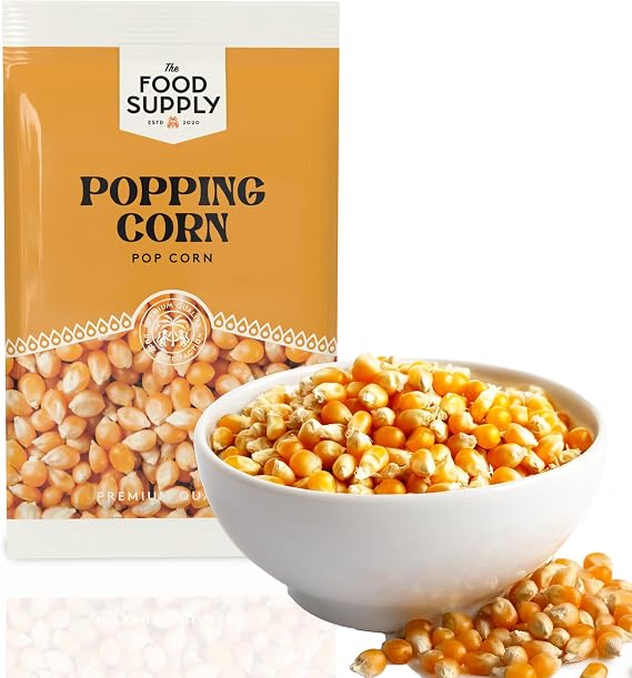 Popping Corn Pop corn Kernels Seeds for Pop corn Maker, Stove-top & Microwave Popcorn & Air Popper Friendly Pop corn (500g)