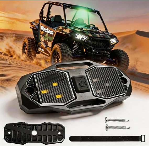 UTV LED Dome Light UTV Interior Light 12V Wired with Switch