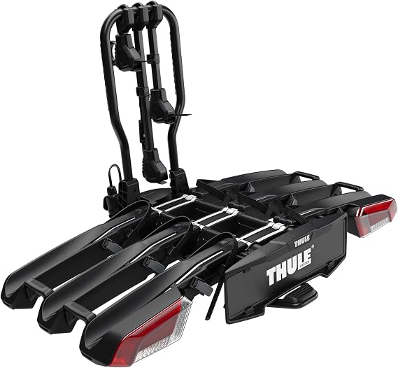 Thule EasyFold 3 Platform Towbar Bike Rack 3-Bike Black