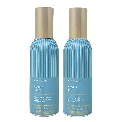 Bath & Body Works Aloe  Palm 2 Pack Concentrated Room Spray - 1.5 oz  42.4 g each