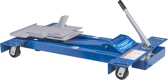 OTC 5019A 2,200 lb. Capacity Low-Lift Transmission Jack with Premounted Adapter Compatible with Popular Eaton Fuller Roadranger Transmissions
