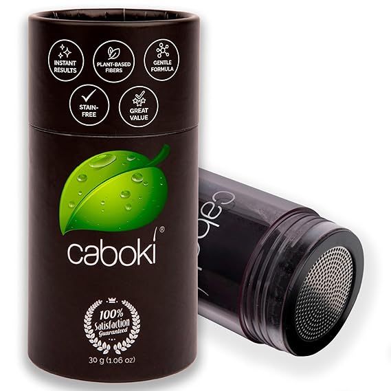 Caboki Hair Fibers for Thinning Hair Plant-Based Powder - 30g Auburn